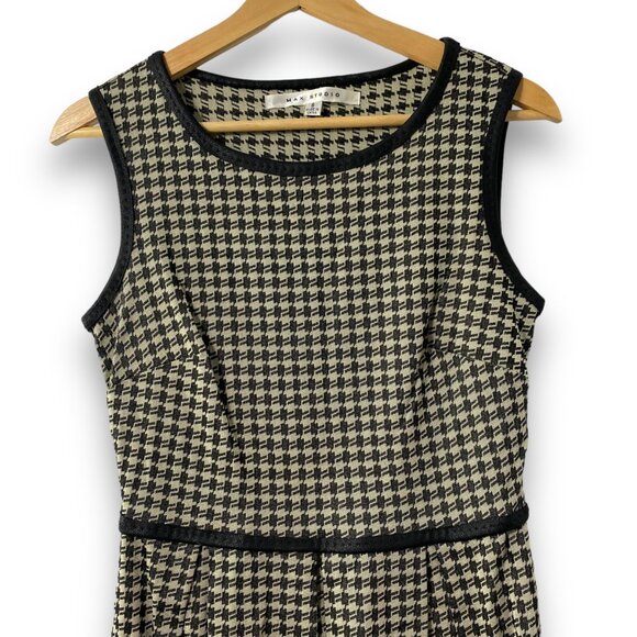 Max Studio Houndstooth  Sleeveless Dress Size S - Picture 6 of 7